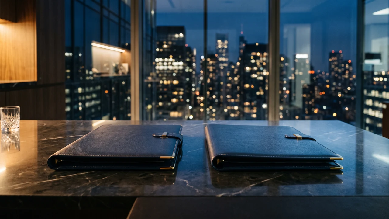 Two private banking portfolios side by side, representing DIFC and Singapore booking centres