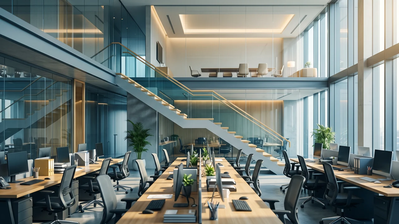 Two-tier holding and operating company structure in a Dubai office